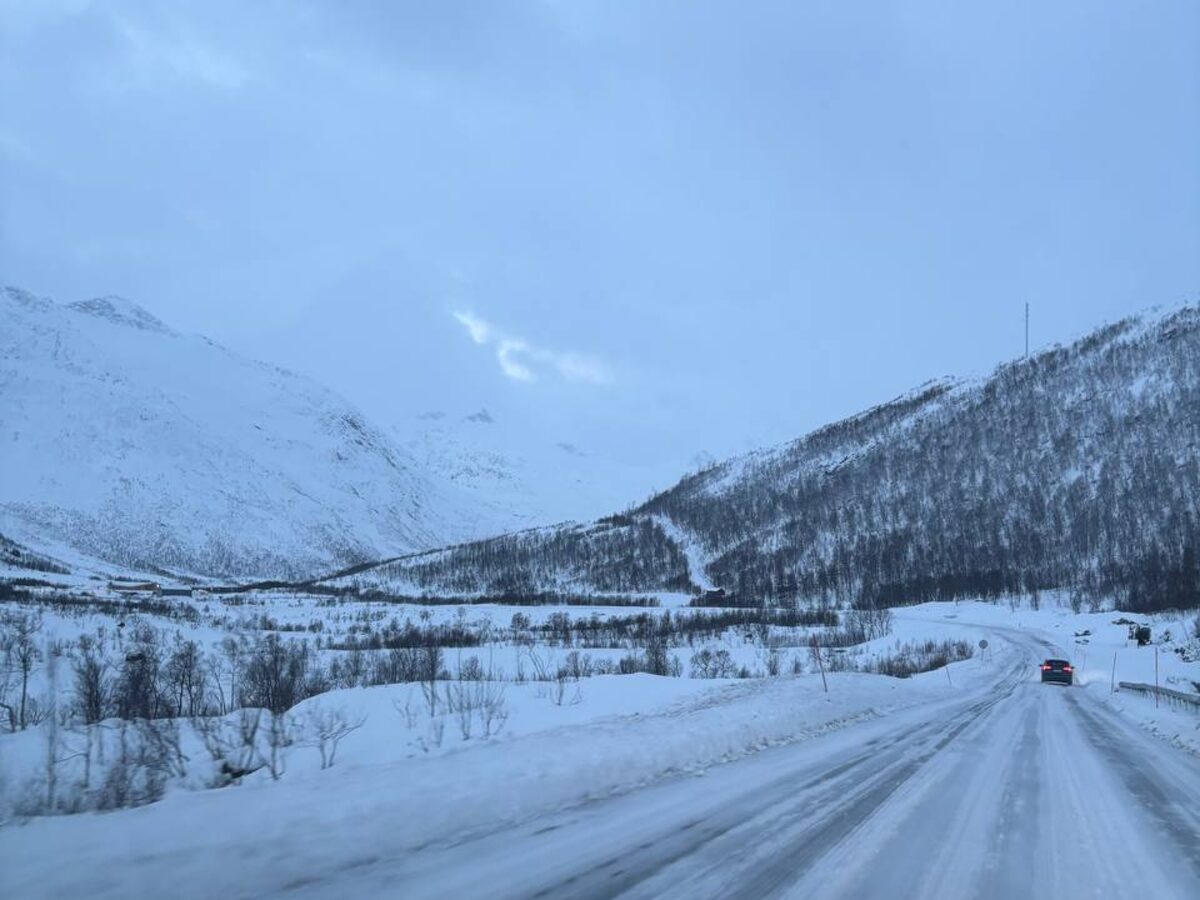 Vintervei i Finnmark